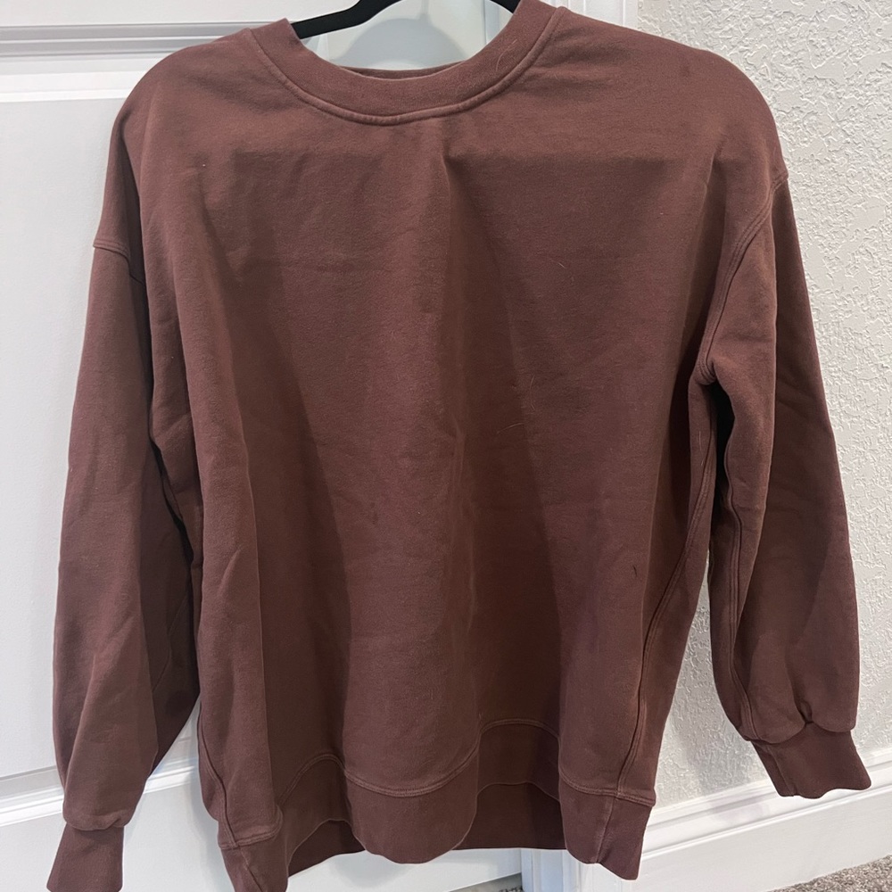 Lululemon oversized crew neck